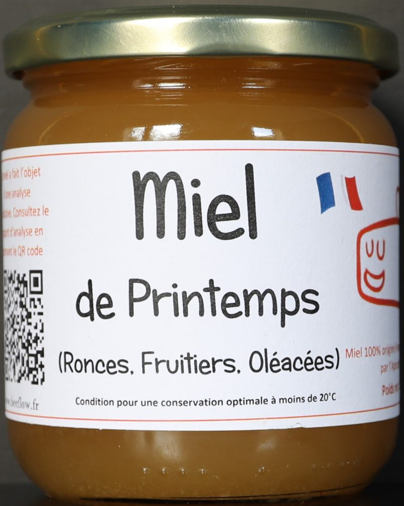 Miel de fleurs de Printemps de Bretagne - Tiphaine Daudin - pot de 1 KG main image 0